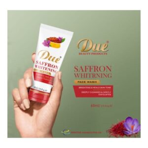 Due Saffron Whitening Face Wash (60ml)