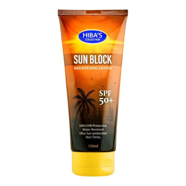 Hibas Collection Brightening Lotion Sun Block SPF50 (150ml)