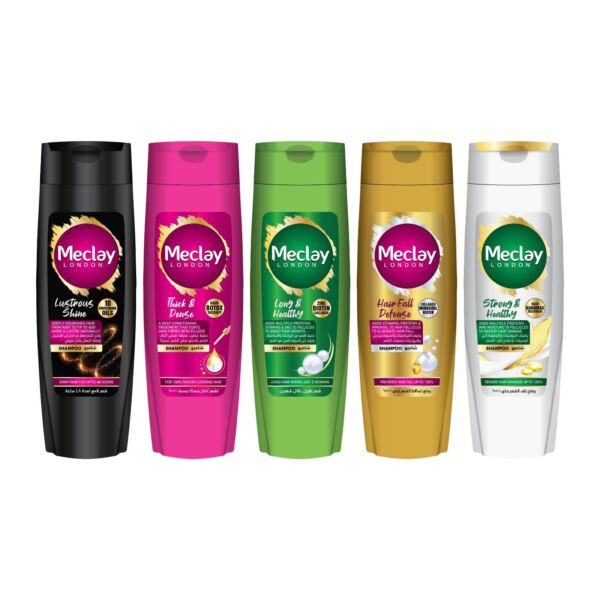 Meclay London Shampoo (185ml) Pack of 5 Deal