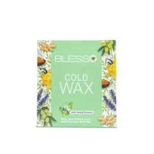 Blesso Cold Wax With Herbal Extracts Jar