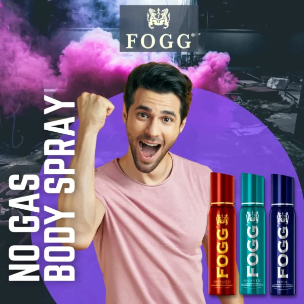 FOGG Body Sprays (120ml) Pack of 3 Deal