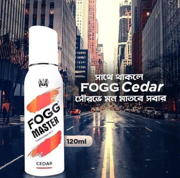 FOGG Master Cedar Body Spray (120ml)