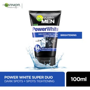 Garnier Men Face Wash Power White Super Duo (100ml)