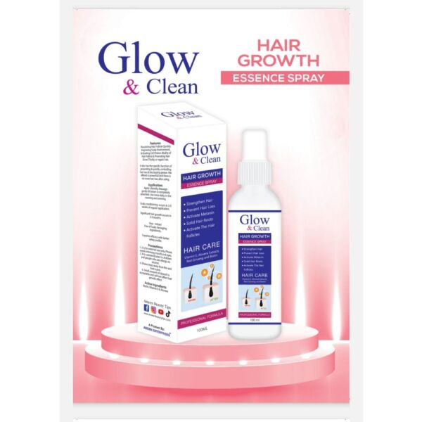 Glow & Clean Hair Growth Essence Spray (100ml)