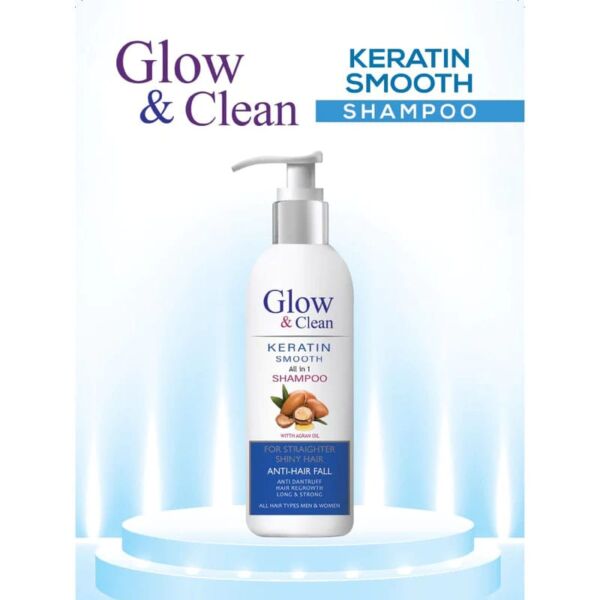 Glow & Clean Keratin Smooth Shampoo