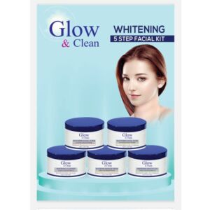 Glow & Clean Whitening 5 Step Facial Kit
