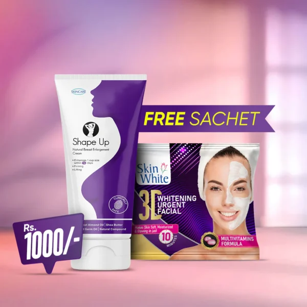 Skincare Shape Up Cream + Free Sachet