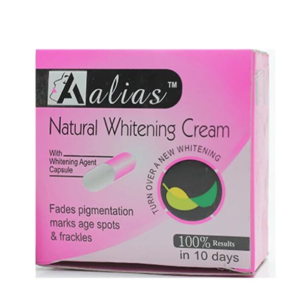 Aalias Natural Whitening Cream (30gm)