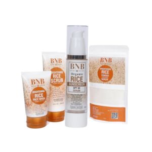 BNB Rice Renewel Bundle (Rice Kit + Rice Sunscreen SPF)