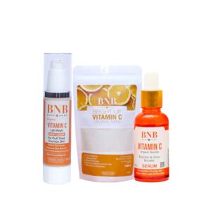 BNB Vitamin-C Bundle (Serum + Night Cream + Mask)