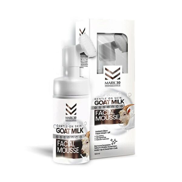 Mark-30 Goat Milk Essence Facial Mousse (120ml)