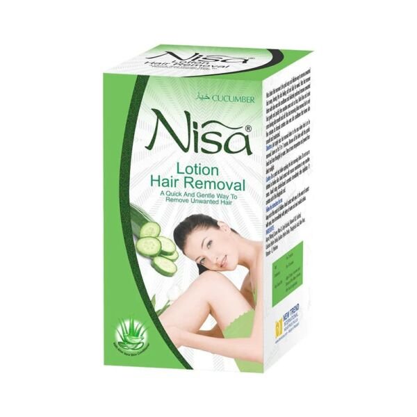 Nisa Hair Removal Lotion Cucumber (120gm)