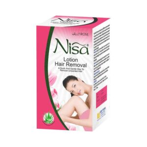 Nisa Hair Removal Lotion Rose (120gm)