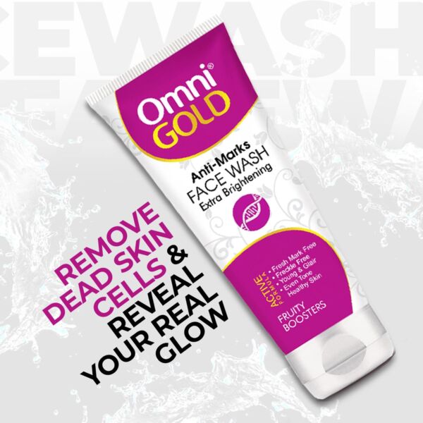 Omni Gold Anti-Marks Face Wash Extra Brightening