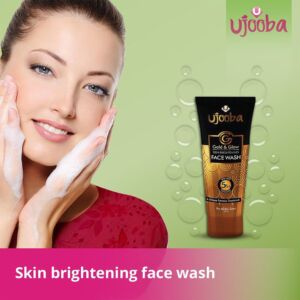 Ujooba Gold & Glow Skin Brightening Face Wash (100ml)