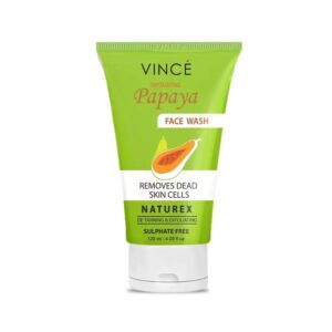 Vince Exfoliating Papaya Face Wash (120ml)
