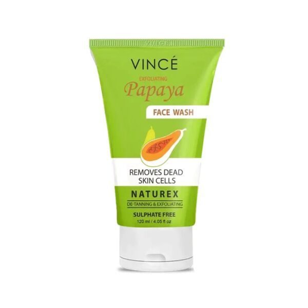 Vince Exfoliating Papaya Face Wash (120ml)