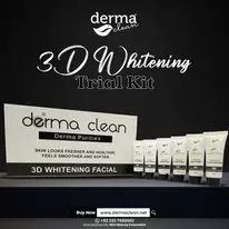 Derma Clean 3D Whitening Facial Trial Kit (20ml)