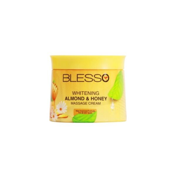 Blesso Whitening Massage Cream Almond & Honey (75ml)