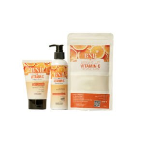 BNB Bright Up Vitamin C Kit ( Face Wash+Polisher+ Mask)