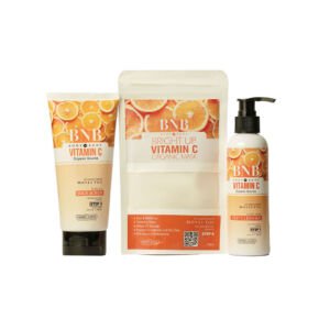 BNB Vitamin-C Bright Up Kit (Cleanser+ Scrub + Mask)