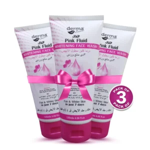 Pack Of 3 - 3d Pink Fluid Face Wash
