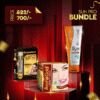 Arena Gold Sun Pro Bundle (HD Pro Serum + Beauty Cream + Sunblock)