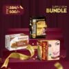 Arena Gold Supple Skin Bundle (Acne Plus Soap + Beauty Serum + Beauty Cream)