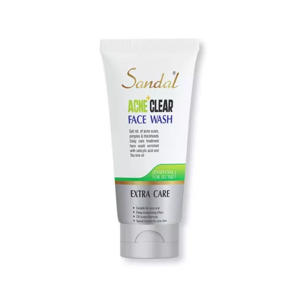 Sandal Acne Clear Face Wash