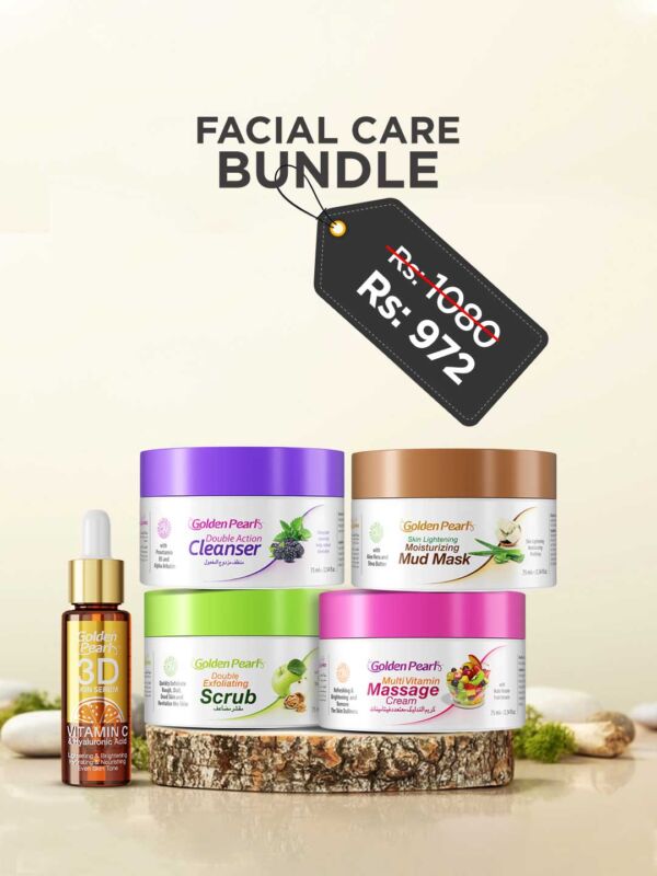 Golden Pearl Facial Care Bundle