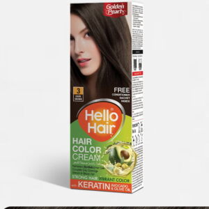 Golden Pearl Hello Hair Hair Color (Dark Brown 3)