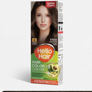 Golden Pearl Hello Hair Hair Color (Medium Brown 4)