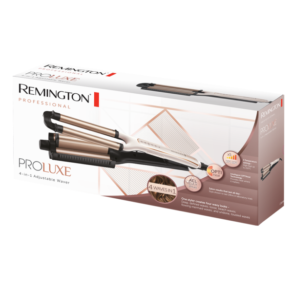 Remington Proluxe 4in1 Adjustable Waver Straightener CI91AW