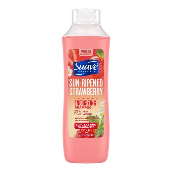 Suave Sun-Ripened Strawberry Energizing Shampoo (665ml)