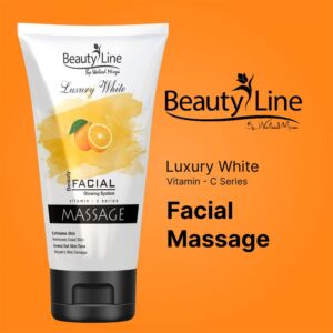 Beauty Line Luxury White Vitamin-C Facial Massage (150ml)