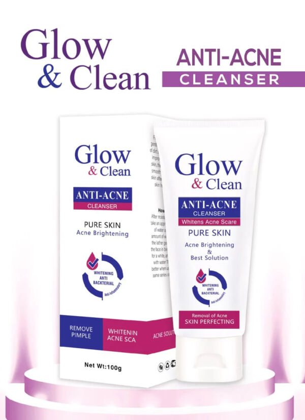 Glow & Clean Anti-Acne Cleanser (100gm)