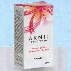 Rayuon Skincare Aknil Face Wash (60ml) Foaming Gel Face Cleanser For Oily Skin