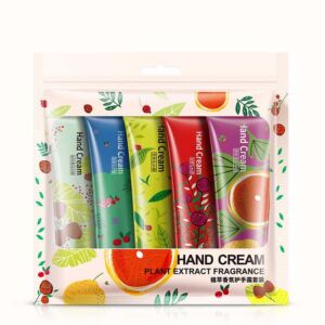 BIOAQUA Plant Extract Scent Moisturizing Nourishing Hand Creams (Pack of 5)