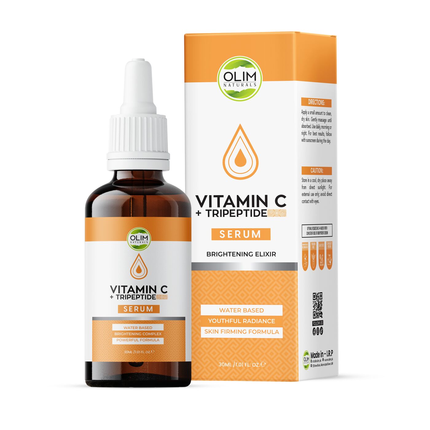 Olim Naturals Vitamin C Plus Tripeptide Serum