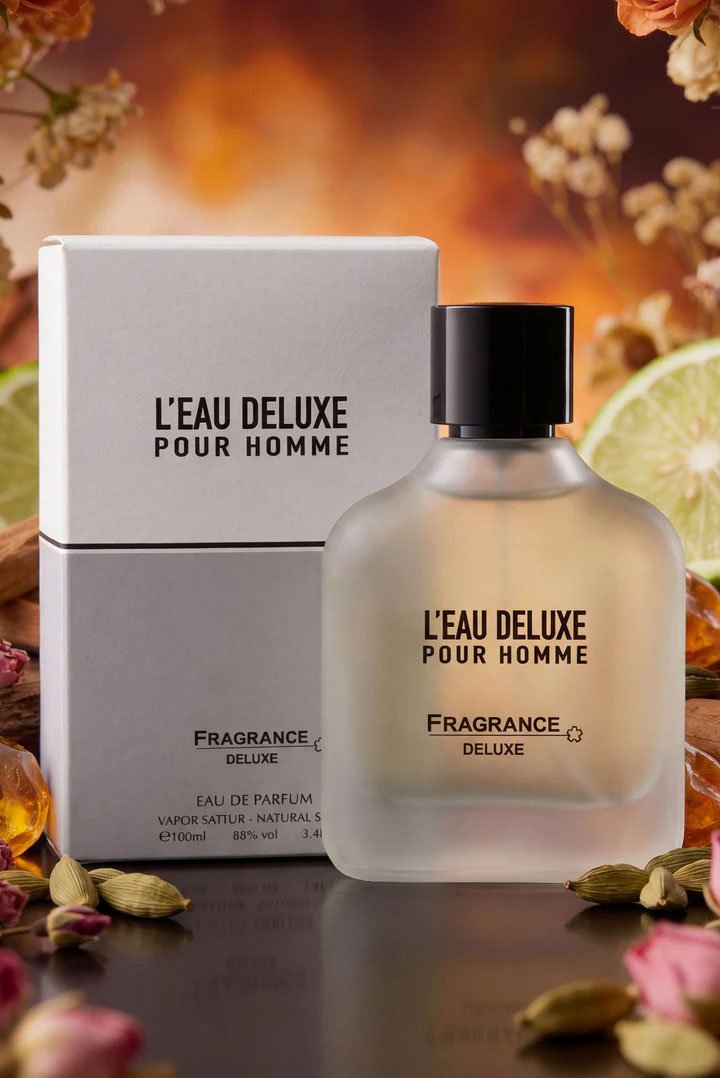 Wadi Al Khaleej LEAU Deluxe Pour Homme By Fragrance Deluxe Perfume (100ml)