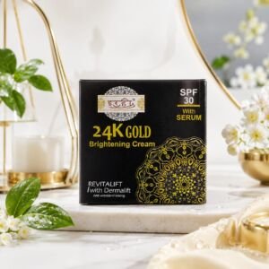 24K Gold Brightening Cream With Serum