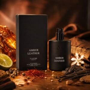 Amber Leather Perfume By Fleure Scents (100ml)